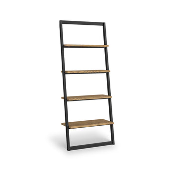 Isaac Oak Ladder Bookcase