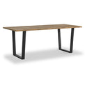 Isaac Oak Large 200cm Dining Table from Roseland Furniture