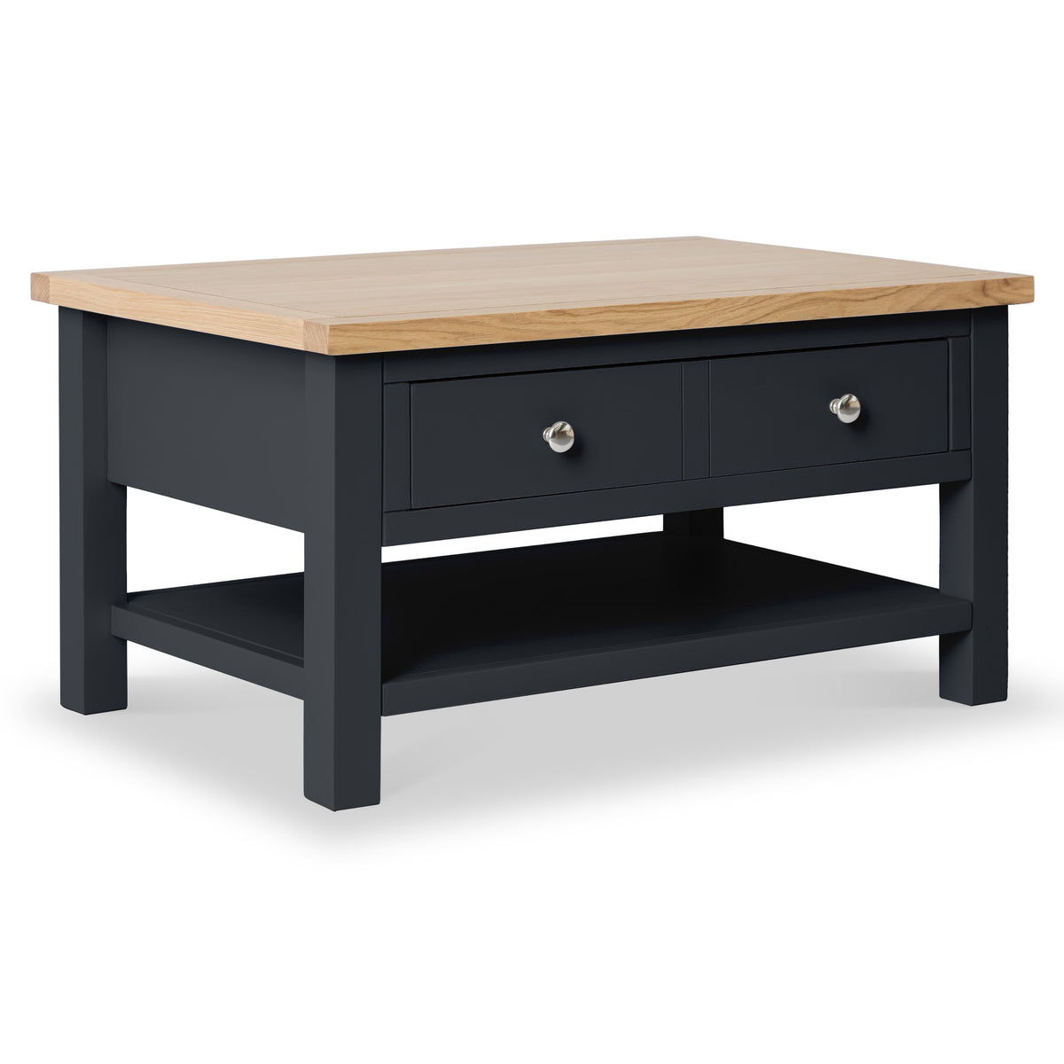 Farrow Black Coffee Table from Roseland Furniture