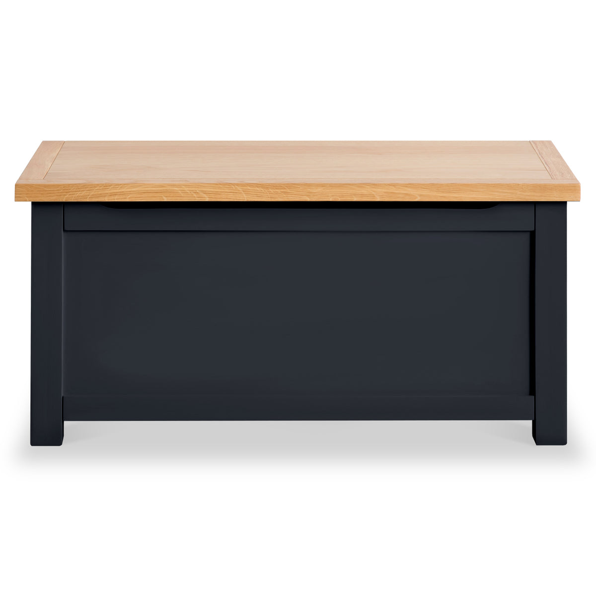 Farrow Black Blanket Box