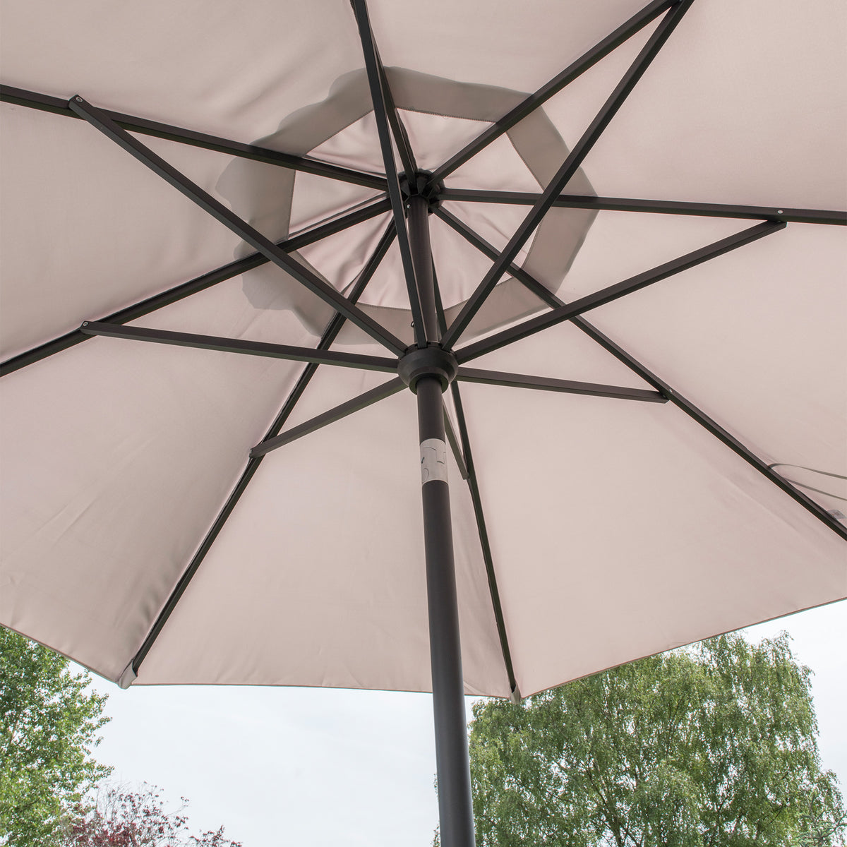 Elizabeth Taupe 2.7m Patio Parasol