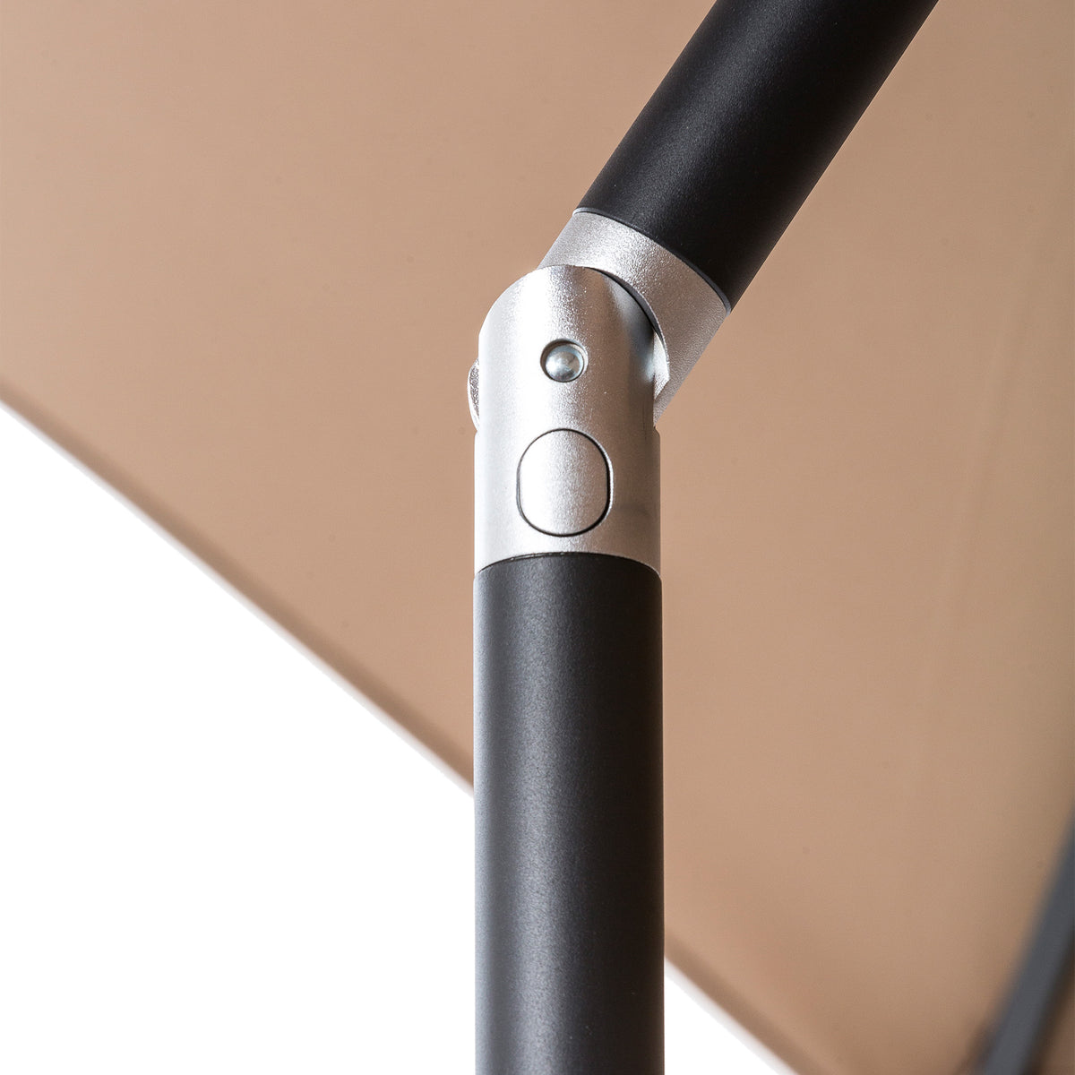 Elizabeth Taupe 2.7m Crank & Tilt Parasol