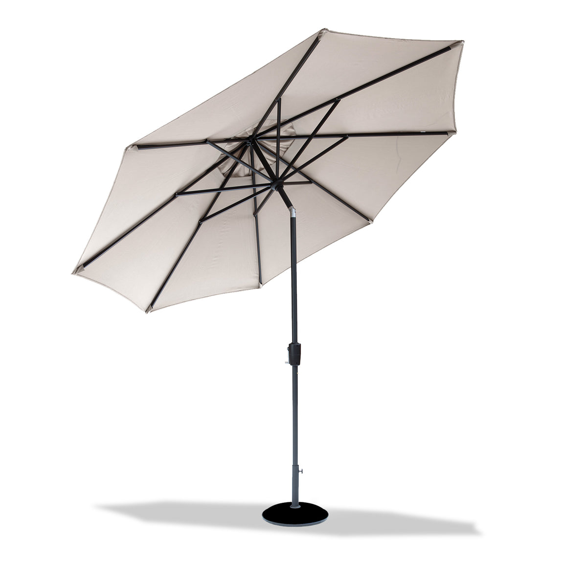 Elizabeth Grey 2.7m Garden Patio Parasol