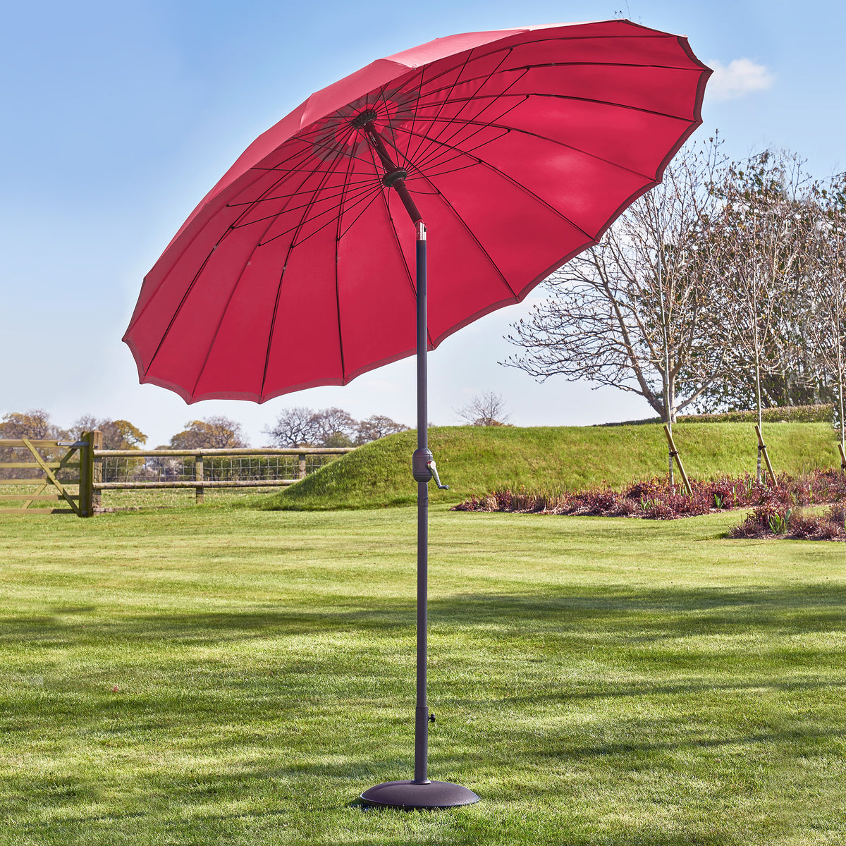 Geisha 2.5m Fushia Patio Umbrella