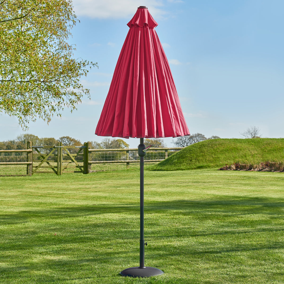 Geisha 2.5m Fushia Patio Parasol