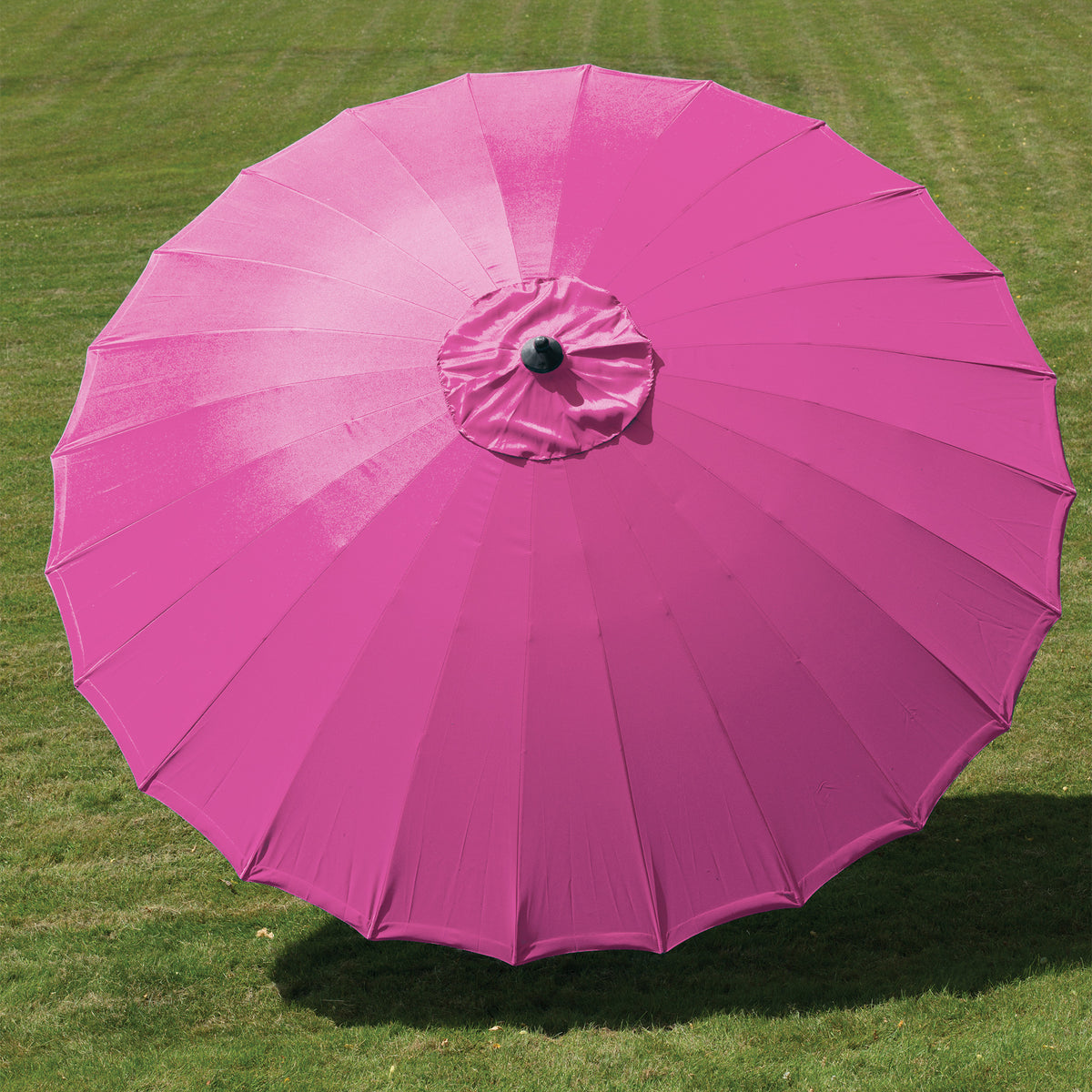 Geisha 2.5m Fushia Outdoor Garden Parasol