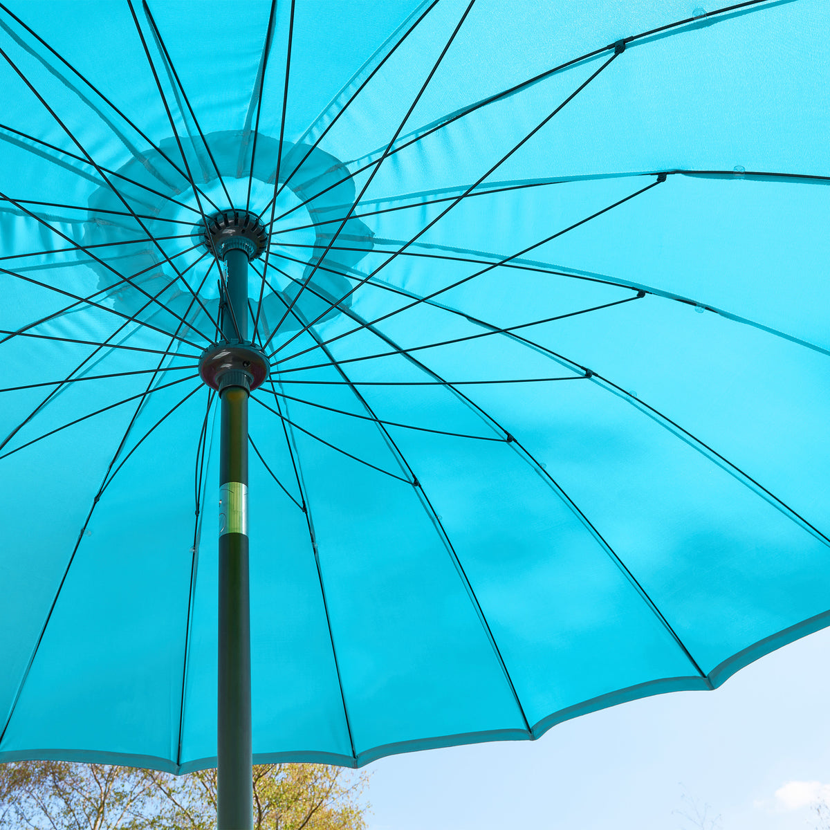 Geisha 2.5m Aqua Parasol
