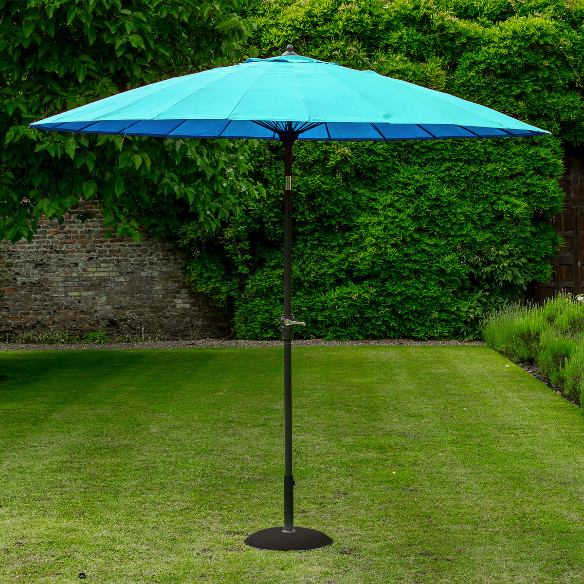 Geisha 2.5m Aqua Round Parasol