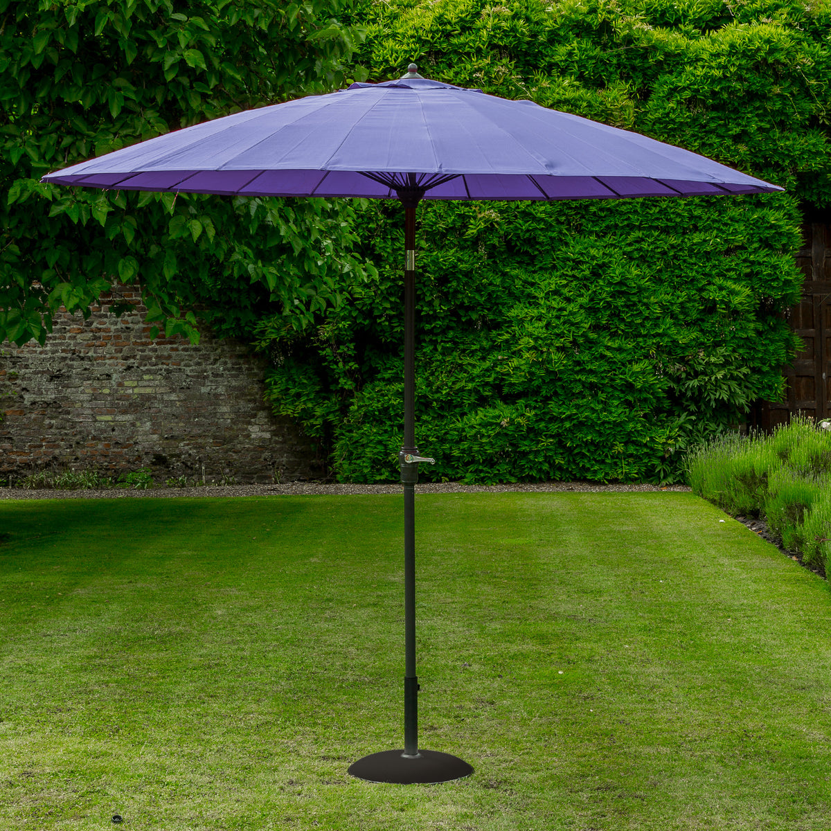Geisha 2.5m Purple Outdoor Garden Parasol