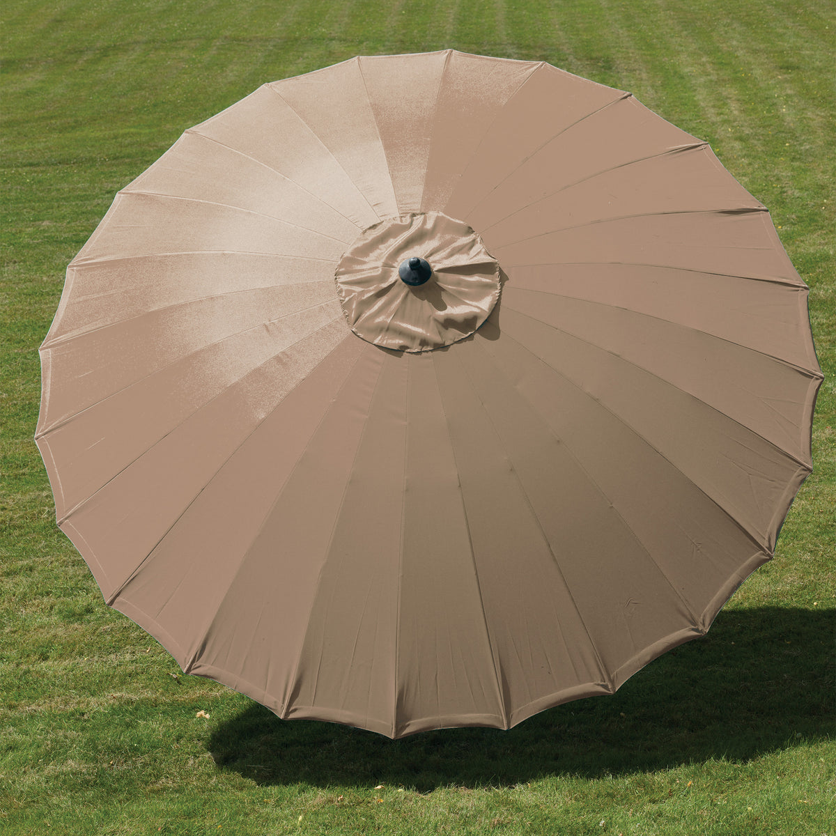 Geisha 2.5m Taupe Outdoor Garden Parasol