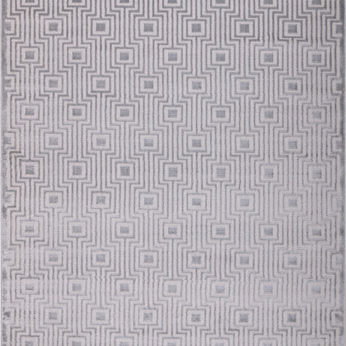 Elmira Geometric Grey Rug