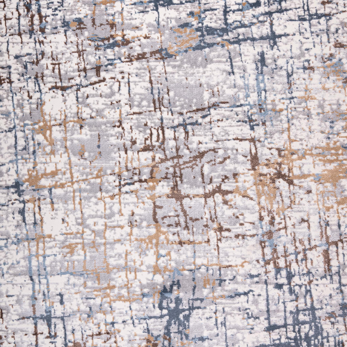 Lilia Abstract Grey-Blue Rug