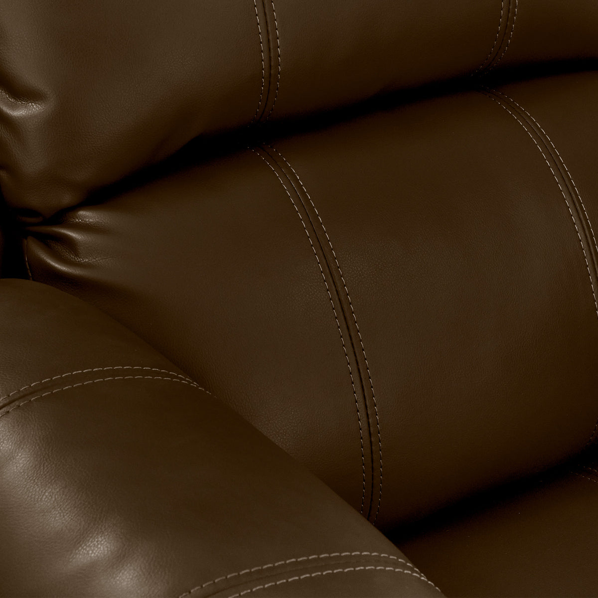 Anton Brown Leather Reclining Armchair