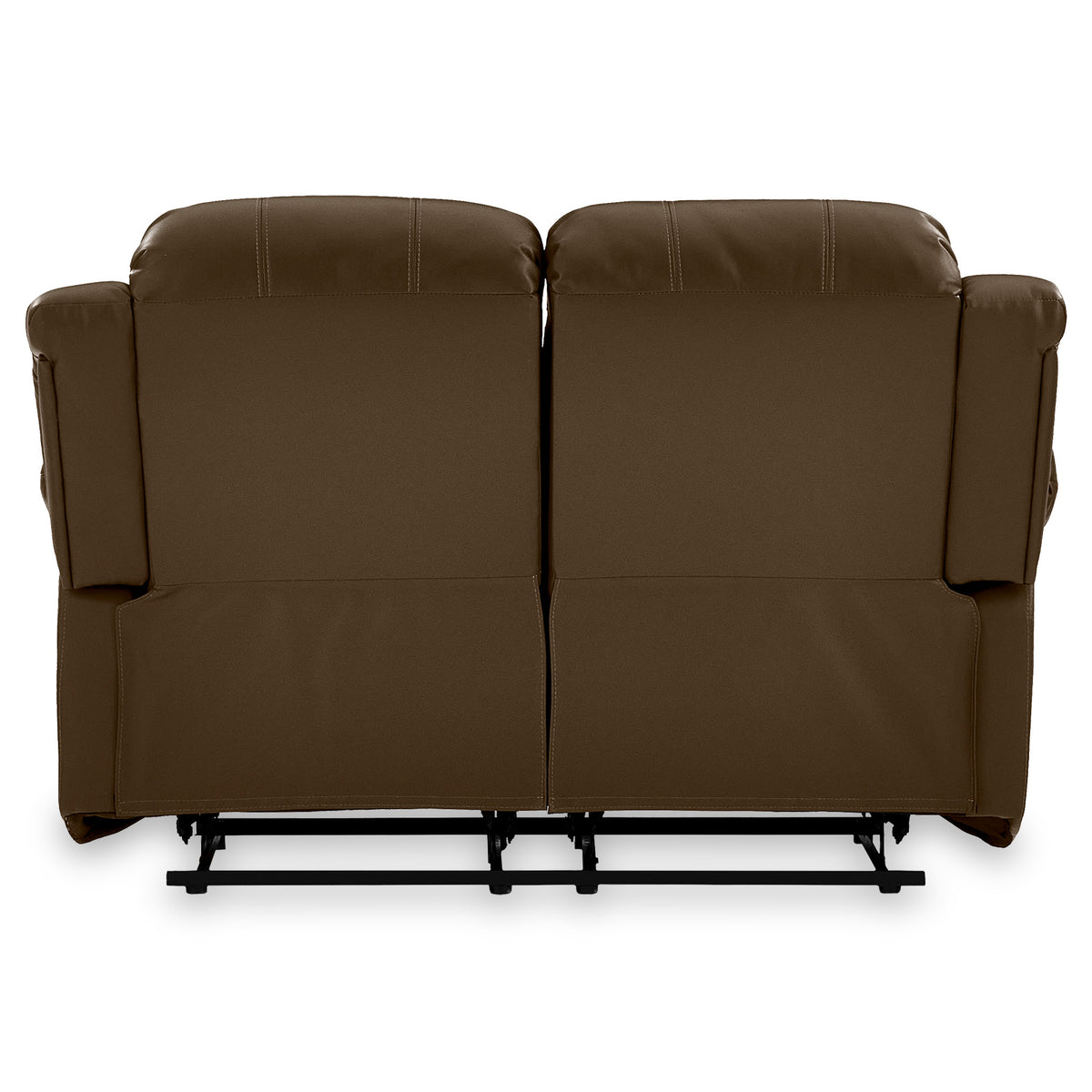 Anton Brown Leather Reclining 2 Seater Sofa