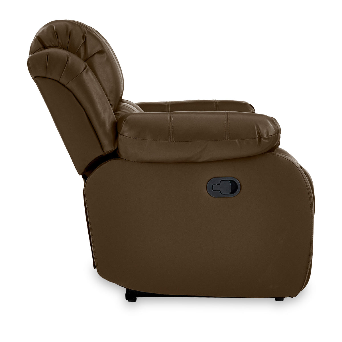 Anton Brown Leather Reclining 2 Seater Sofa