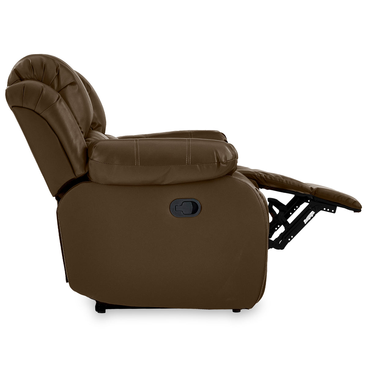 Anton Brown Leather Reclining 2 Seater Sofa