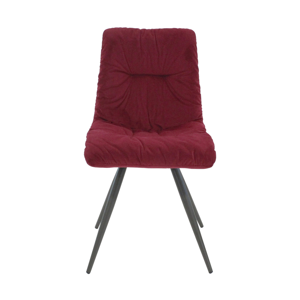 Addison Red Velvet Upholstered Dining Chair