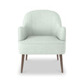 Todd Seamist Green Statement Chair for Living Room or Bedroom