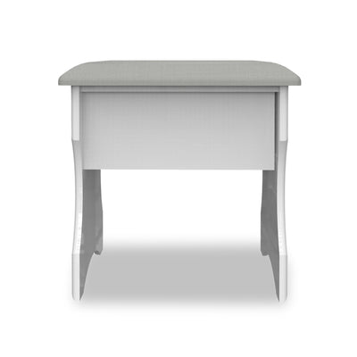 Kinsley White Gloss Stool