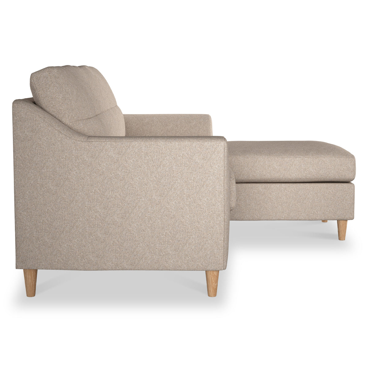 Justin Oatmeal Right Hand Chaise Sofa