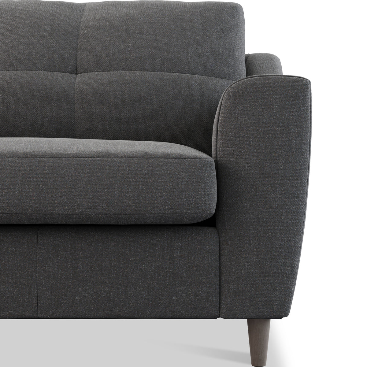 Justin Charcoal Snuggle Armchair from Roseland Furniture