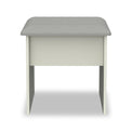 Beckett Cream Gloss Dressing Table with Stool from Roseland