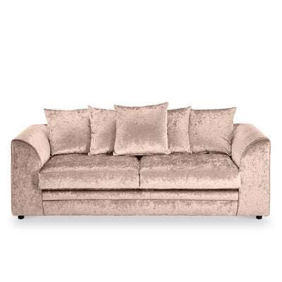 Tamara Crushed Velvet 3 Seater Sofa