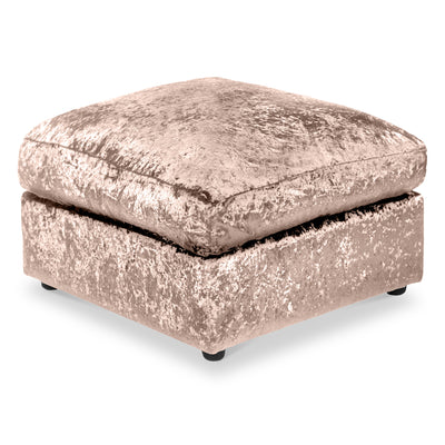 Tamara Crushed Velvet Footstool