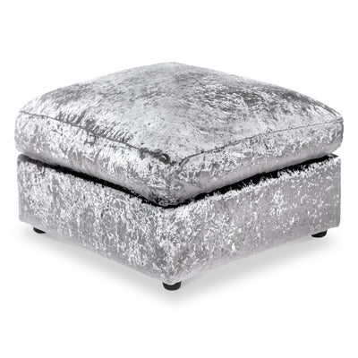 Tamara Crushed Velvet Footstool