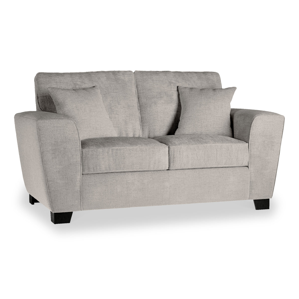 Chester Pewter Hopsack 2 Seater Sofa from Roseland Furniture