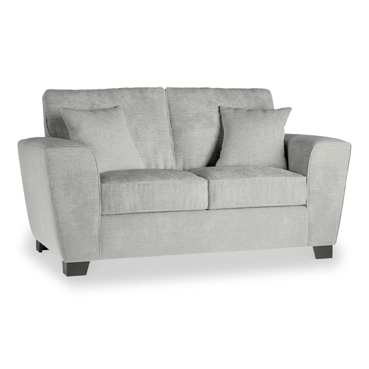 Chester Silver Hopsack 2 Seater Sofa from Roseland Furniture