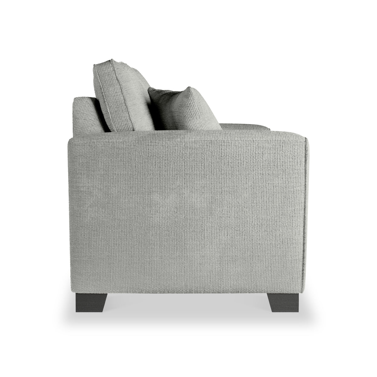 Chester Silver Hopsack 2 Seater Sofa