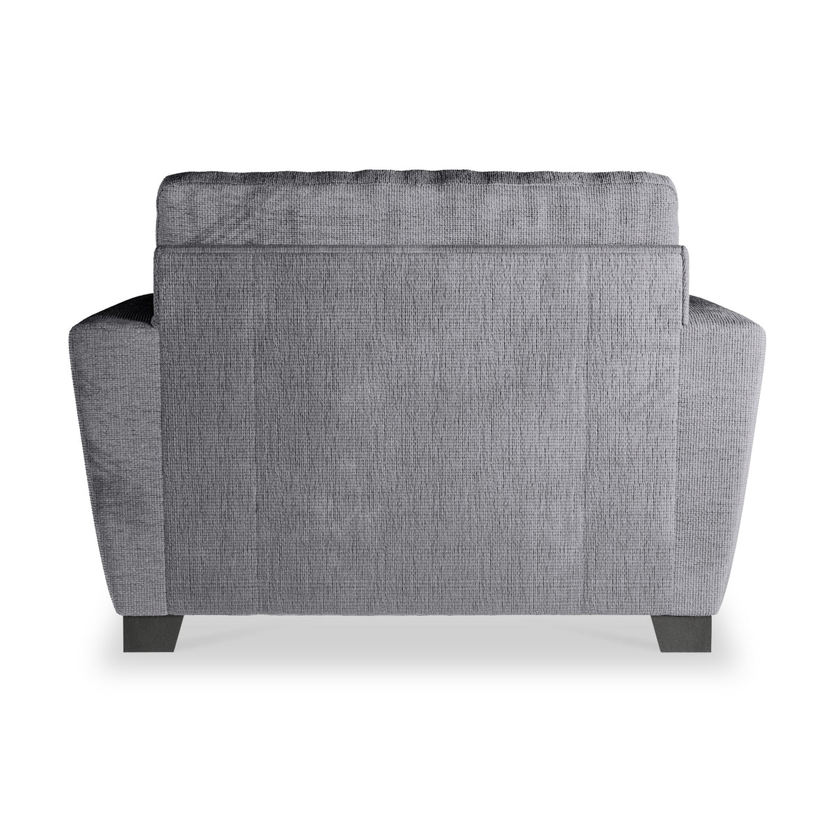 Chester Slate Hopsack Snuggler Armchair