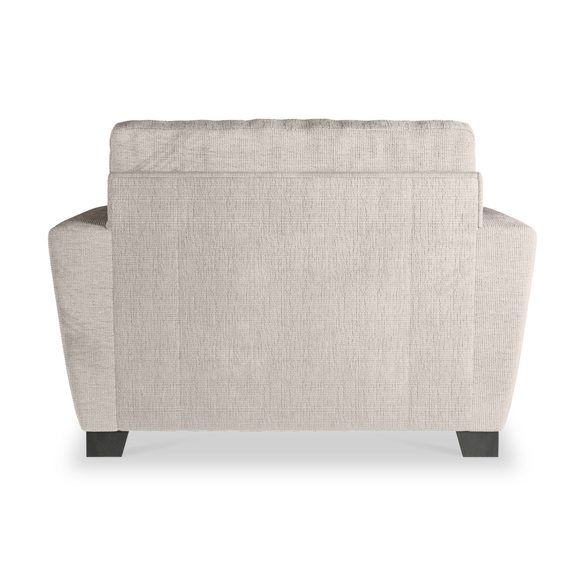 Chester Stone Hopsack Snuggler Armchair