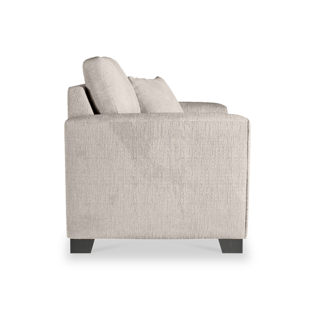 Chester Stone Hopsack Snuggler Armchair