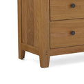 Broadway Oak 2 Over 4 Drawer Chest