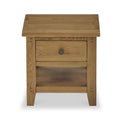 Broadway Oak Lamp Table with Drawer
