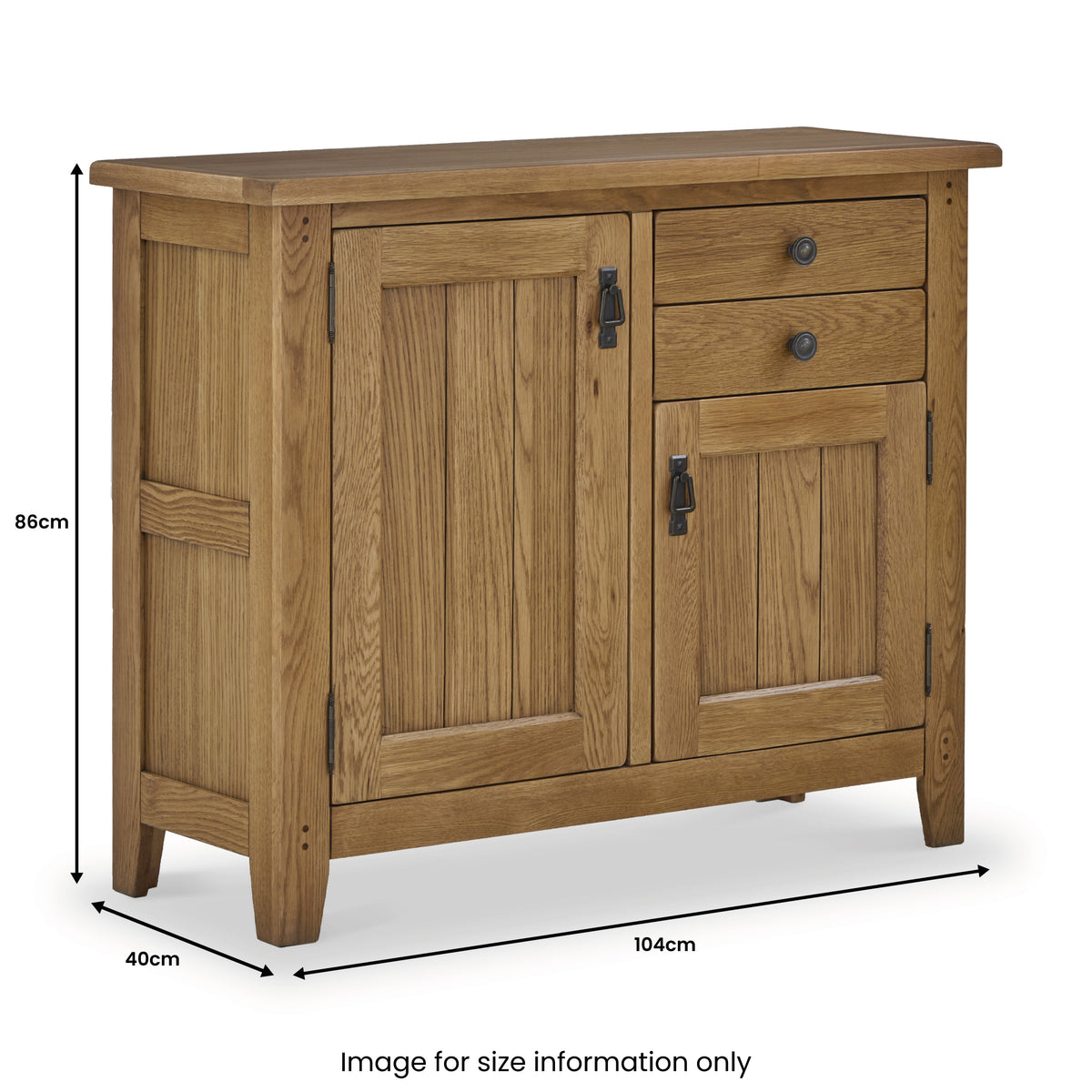 Broadway Small Sideboard Cabinet dimensions