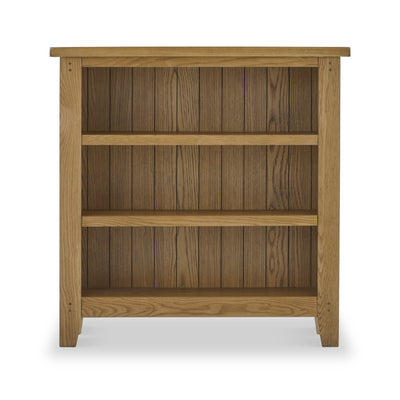 Broadway Oak Low Bookcase