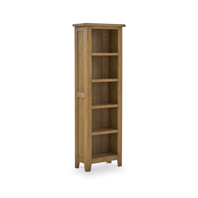 Broadway Oak Slim Bookcase