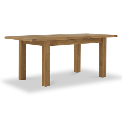 Broadway Oak Small Butterfly Extending Dining Table