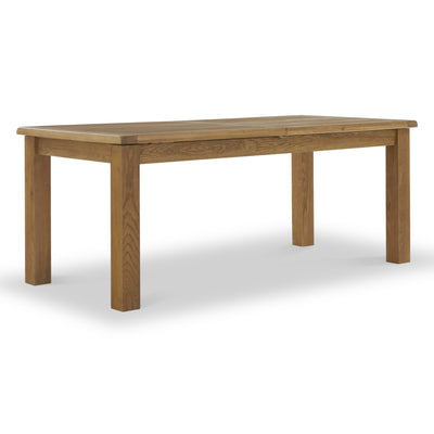 Broadway Oak Large Butterfly Extending Dining Table