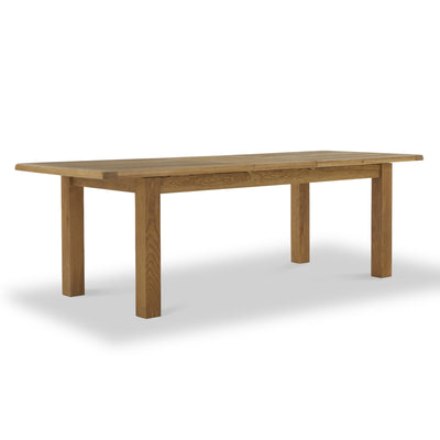 Broadway Oak Large Butterfly Extending Dining Table