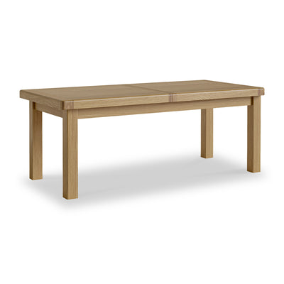 Portland Oak Large Extending Dining Table