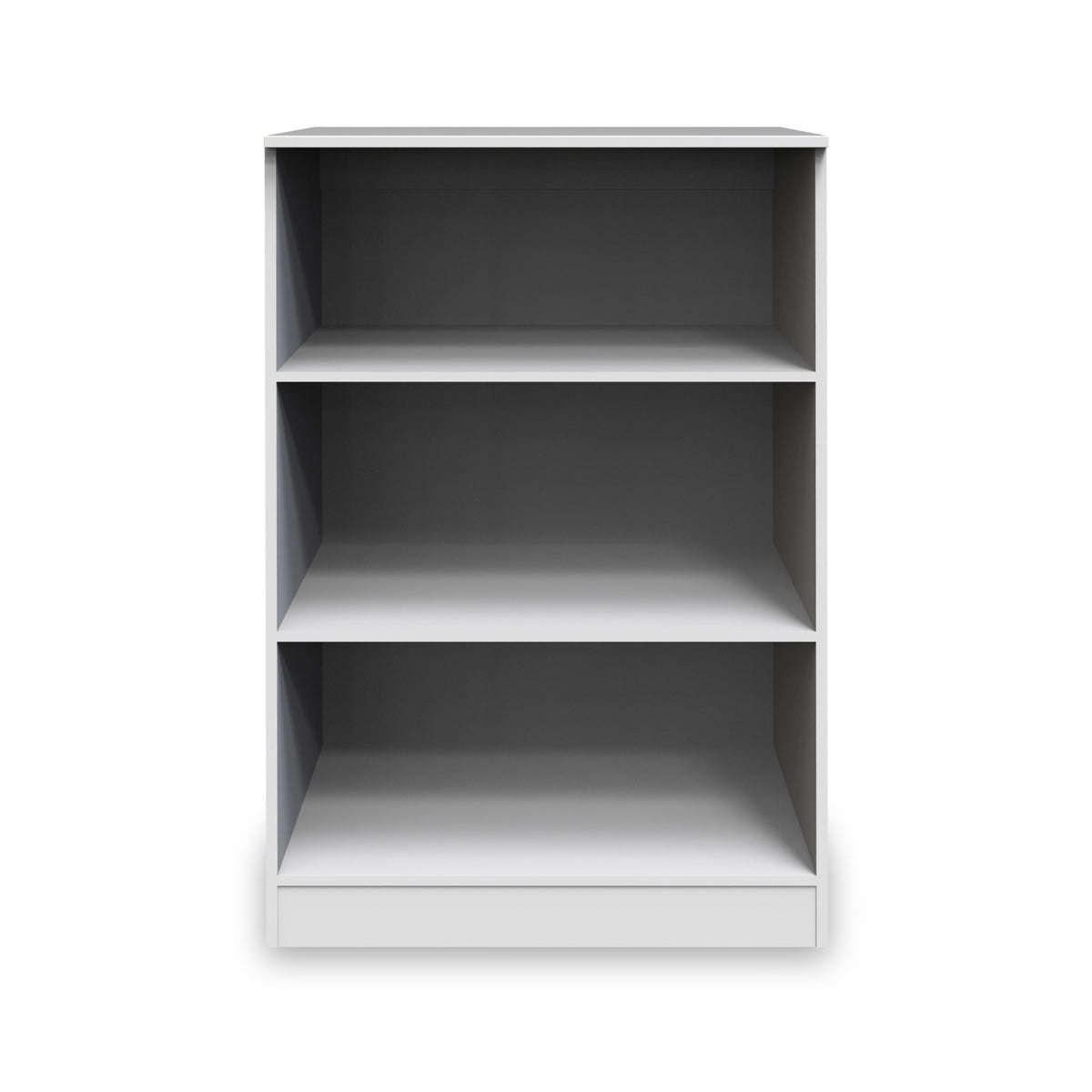 Blakely White 3 Shelf Bookcase