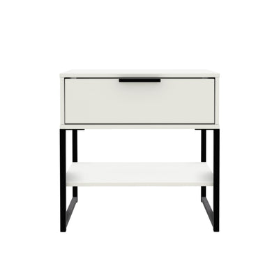 Hudson 1 Drawer with Shelf Side Table