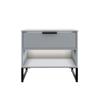 Hudson 1 Drawer with Open Shelf Side Table