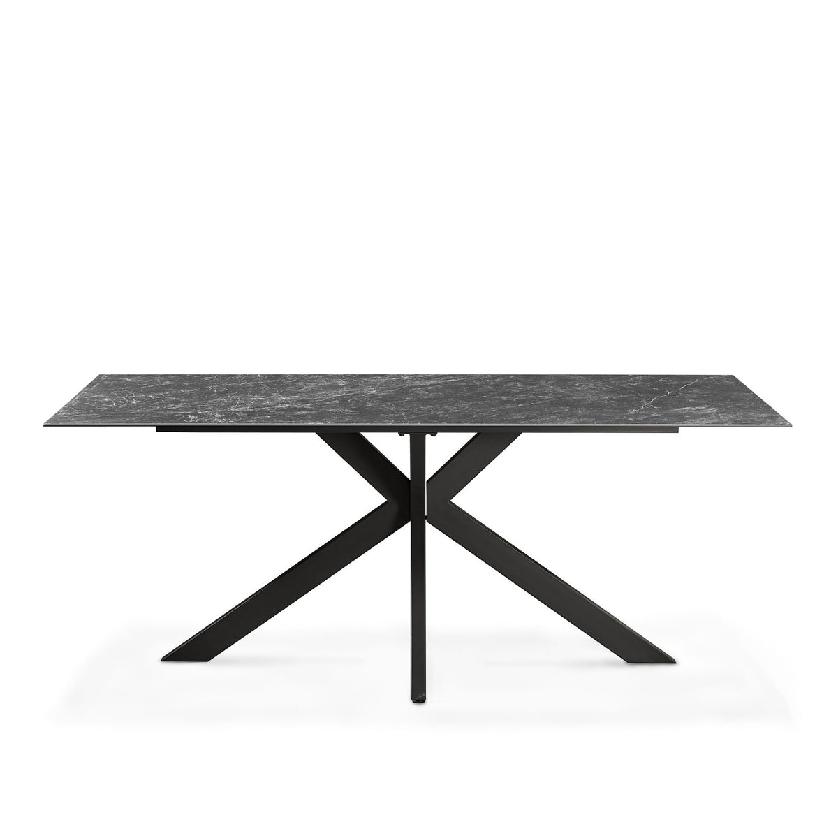 Harlow 180cm Ceramic Dining Table Italia Grey by Roseland Furniture