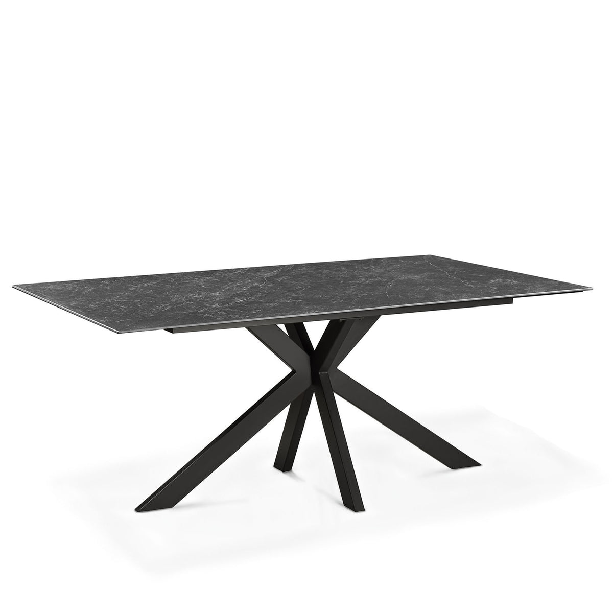 Harlow 180cm Ceramic Dining Table Italia Grey