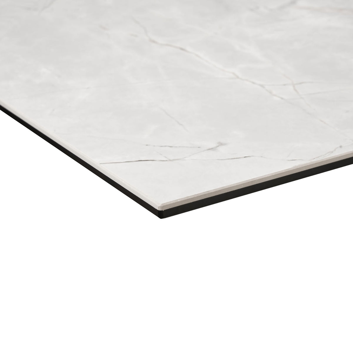 Harlow 180cm Ceramic Dining Table Light Marble